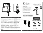 Preview for 1 page of Kraus Exquisite KEF-15001 Installation Manual