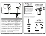 Предварительный просмотр 1 страницы Kraus Exquisite Series Installation Manual