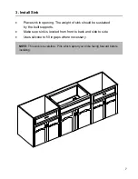 Предварительный просмотр 7 страницы Kraus Fireclay Farmhouse KFR1-33GWH Installation Manual