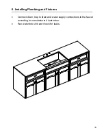 Предварительный просмотр 10 страницы Kraus Fireclay Farmhouse KFR1-33GWH Installation Manual