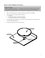 Предварительный просмотр 7 страницы Kraus GV-101-14 Installation Manual