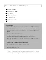 Preview for 3 page of Kraus KCA-1102 Installation Manual