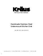 Kraus KHU100-30-18 Installation Manual preview