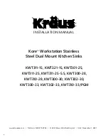 Предварительный просмотр 1 страницы Kraus Kore KWT300-28 Installation Manual