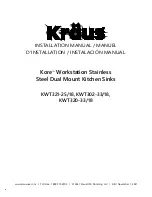 Kraus Kore KWT302-33/18 Installation Manual preview