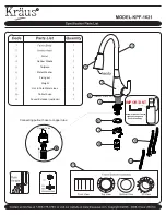 Preview for 2 page of Kraus KPF-1621 Installation Instruction