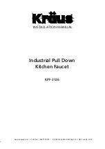 Preview for 1 page of Kraus KPF-3126 Installation Manual