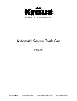 Kraus KTCS-10 Installation Manual preview