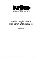 Kraus Merlin KPF-1674 Installation Manual preview