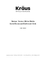 Preview for 1 page of Kraus Natura KSR-9MW Installation Manual