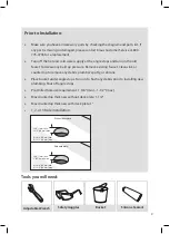 Предварительный просмотр 3 страницы Kraus Oletto KPF-2610 Installation Manual