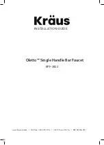 Preview for 1 page of Kraus Oletto KPF-2822 Installation Manual