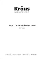 Предварительный просмотр 1 страницы Kraus Ramus KBF-1221 Installation Manual