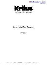 Kraus Urbix KPF-3127 Installation Manual preview