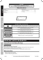 Preview for 2 page of KRAUSE & BECKER 69584 Owner'S Manual & Safety Instructions