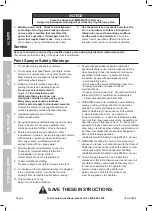 Preview for 4 page of KRAUSE & BECKER 69584 Owner'S Manual & Safety Instructions