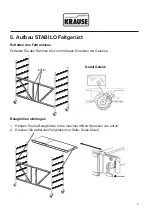 Предварительный просмотр 5 страницы KRAUSE 720009 Assembly Instruction Manual