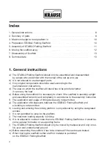 Preview for 8 page of KRAUSE 720009 Assembly Instruction Manual