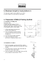 Preview for 10 page of KRAUSE 720009 Assembly Instruction Manual