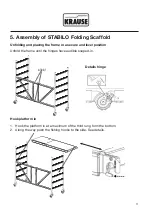 Preview for 11 page of KRAUSE 720009 Assembly Instruction Manual