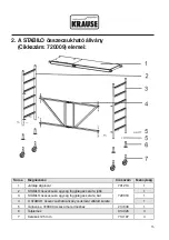 Предварительный просмотр 15 страницы KRAUSE 720009 Assembly Instruction Manual