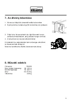 Preview for 19 page of KRAUSE 720009 Assembly Instruction Manual