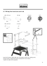 Preview for 39 page of KRAUSE 820136 Assembly Instructions And User'S Manual