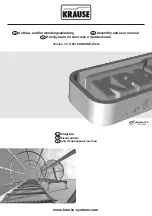 KRAUSE 835086 Assembly And User'S Manual preview