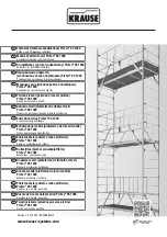 Preview for 1 page of KRAUSE 949752 Assembly Instructions And User'S Manual