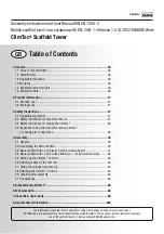 Предварительный просмотр 1 страницы KRAUSE ClimTec 710116C0 Assembly Instructions And User'S Manual