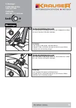 Предварительный просмотр 5 страницы Krauser 4002.028.111 Assembling Instructions