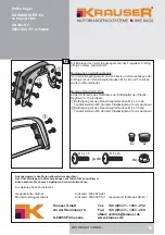 Preview for 6 page of Krauser 4002.028.111 Assembling Instructions