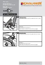 Предварительный просмотр 11 страницы Krauser 4002.028.111 Assembling Instructions