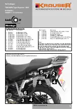 Предварительный просмотр 1 страницы Krauser 4006.011.111 Assembling Instructions