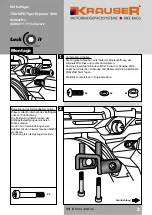 Предварительный просмотр 2 страницы Krauser 4006.011.111 Assembling Instructions