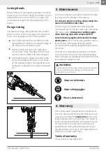 Предварительный просмотр 21 страницы KRAUSMANN U63020-00B Operation Manual