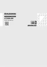 Preview for 20 page of KRAUSMANN U73020-00B Operation Manual