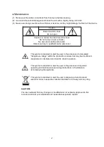 Preview for 4 page of Krautli 5609179185386 Operating Instructions Manual