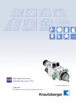 Krautzberger 200-0153 Operating Instructions Manual предпросмотр