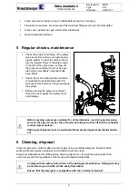 Предварительный просмотр 6 страницы Krautzberger 200-0157 Operating Instructions Manual