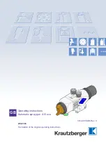 Krautzberger A15 eco Operating Instructions Manual предпросмотр