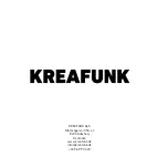 Предварительный просмотр 32 страницы KREAFUNK aBEAT Operation Manual