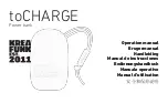 Preview for 1 page of KREAFUNK toCharge Operation Manual