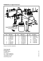 Предварительный просмотр 32 страницы KREBS Tex-2 Operating Instructions Manual