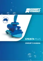 Kreepy krauly SPRINTA PLUS Owner'S Manual preview