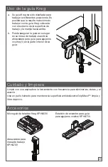 Preview for 29 page of Kreg 500 Series Owner'S Manual