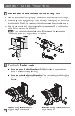 Preview for 12 page of Kreg 700 Series Owner'S Manual