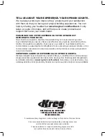 Preview for 6 page of Kreg Adaptive Cutting System Project Table Kit Owner'S Manual