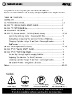 Preview for 2 page of Kreg DK1100 FE Instruction Manual