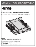 Предварительный просмотр 21 страницы Kreg KMA4100 Owner'S Manual